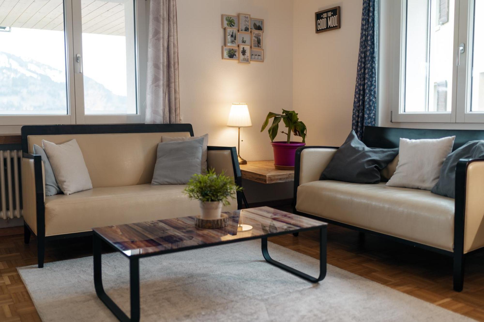 Large Apartment 8beds great for family&friends, Mountain View Amden Eksteriør billede